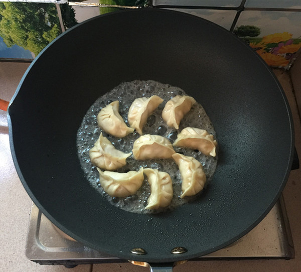 Sauerkraut and Pork Fried Dumplings recipe