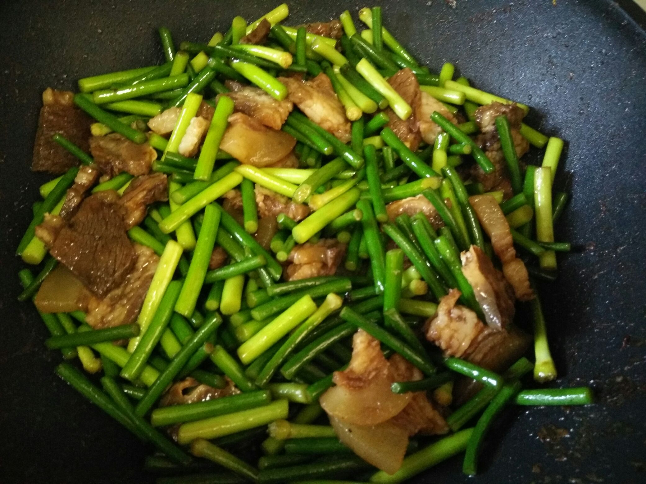 Stir-fried Garlic Moss recipe