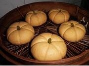 Small Pumpkin Bean Paste Buns recipe