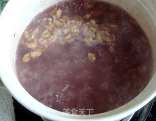 Purple Sweet Potato Nourishing Tremella Soup recipe
