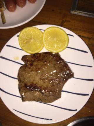 Fried Black Pepper Steak recipe