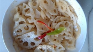 Cold Lotus Root Slices recipe