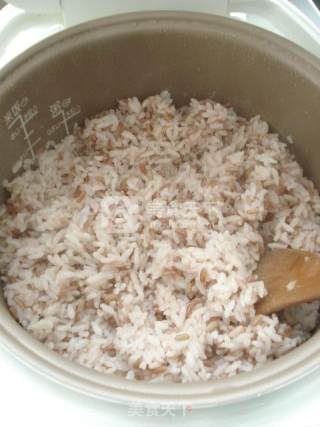 Parmesan Red Brown Rice recipe