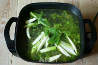 Green Pepper Skewers Hot Pot recipe