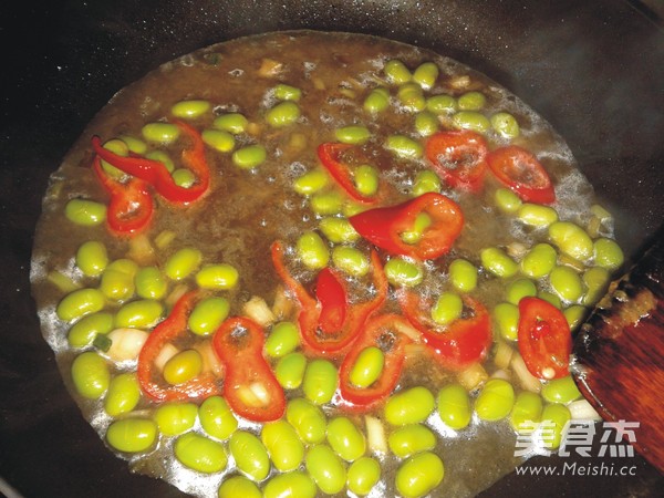 Fried Rice Fish with Edamame recipe