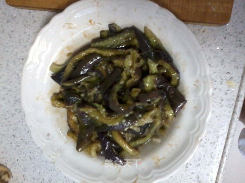 Shredded Eggplant with Cold Dressing recipe
