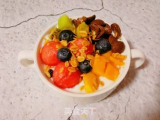 Fruit Oatmeal Yogurt Cup recipe