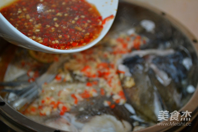 Sour and Spicy Thai Steamed Fish recipe