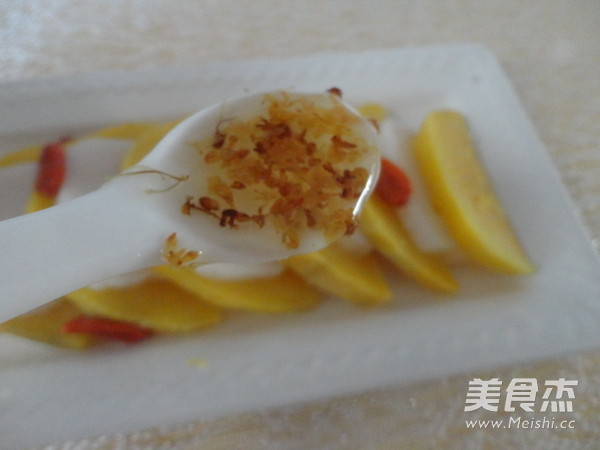 Sweet Potato Osmanthus Rice Cake recipe