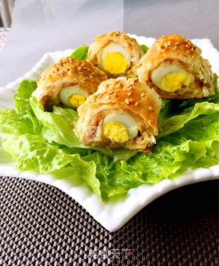 #aca烤明星大赛#crispy Quail Rolls with Minced Meat recipe