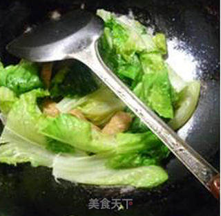 Sweet Not Spicy Stir-fried Lettuce recipe