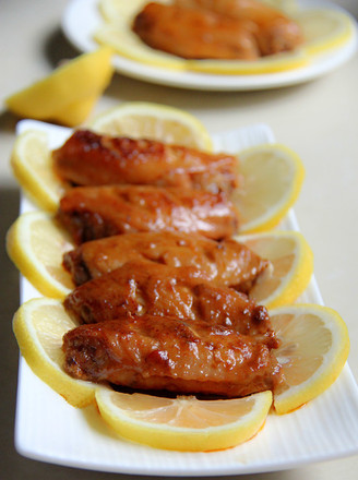 Lemon Scented Chicken Wings recipe