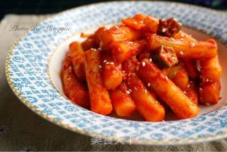 Korean Spicy Stir-fried Rice Cake recipe