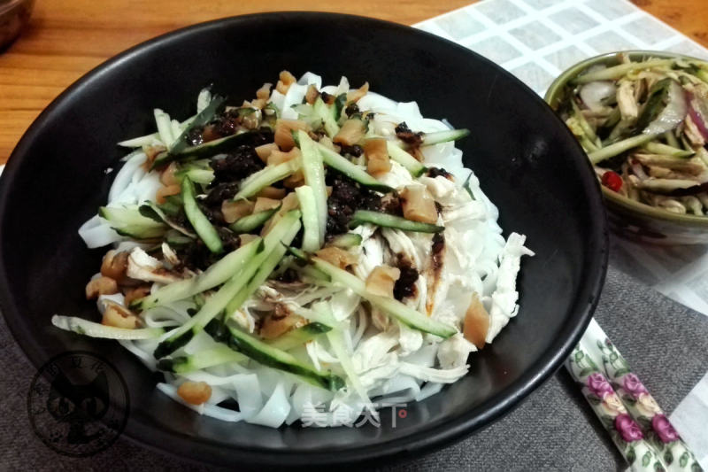 Chicken Shredded Noodles recipe