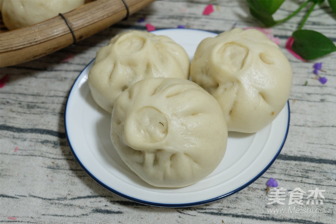 Pork Shepherd's Purse Buns recipe