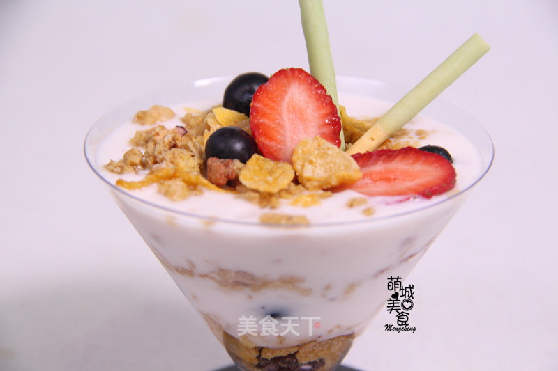 Yogurt Assorted Fruit Cereal recipe