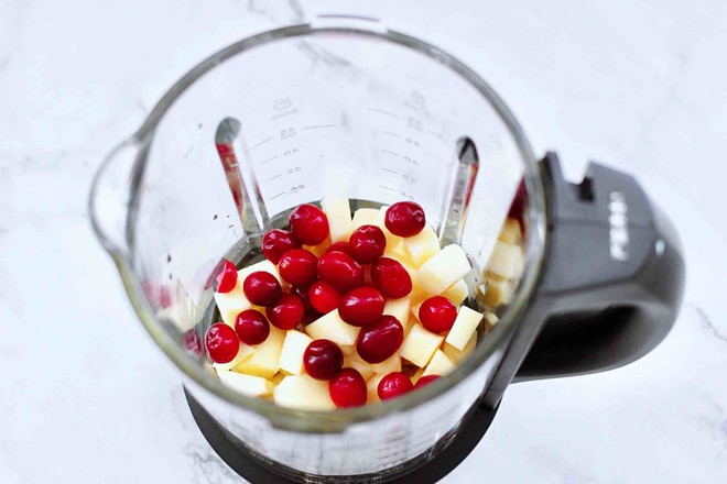 Apple Cranberry Milkshake recipe