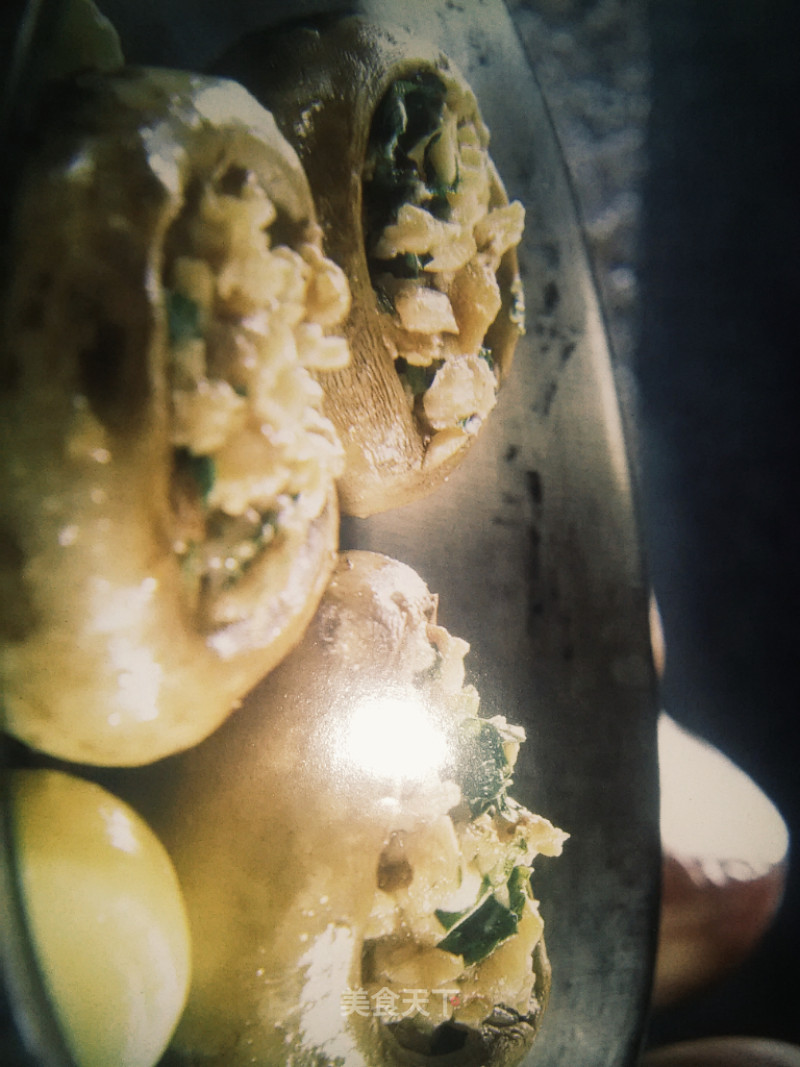 Garlic Stuffed Mushrooms recipe