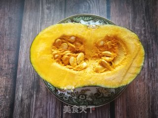 Steamed Pumpkin Apples with Rock Sugar recipe