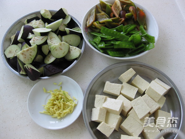 Tofu and Eggplant Claypot recipe