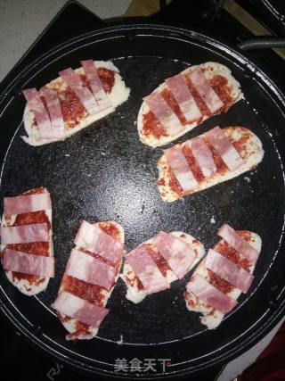 Bacon Baked Steamed Buns recipe