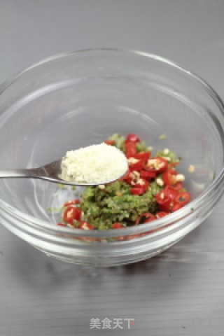 Cold Dishes-basil, Pepper, Mochi and Belly Shreds recipe