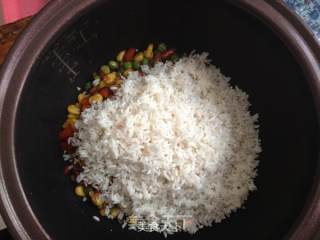 Colorful Sujin-matsutake Rice recipe