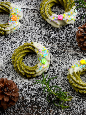 Christmas Wreath Cookies recipe