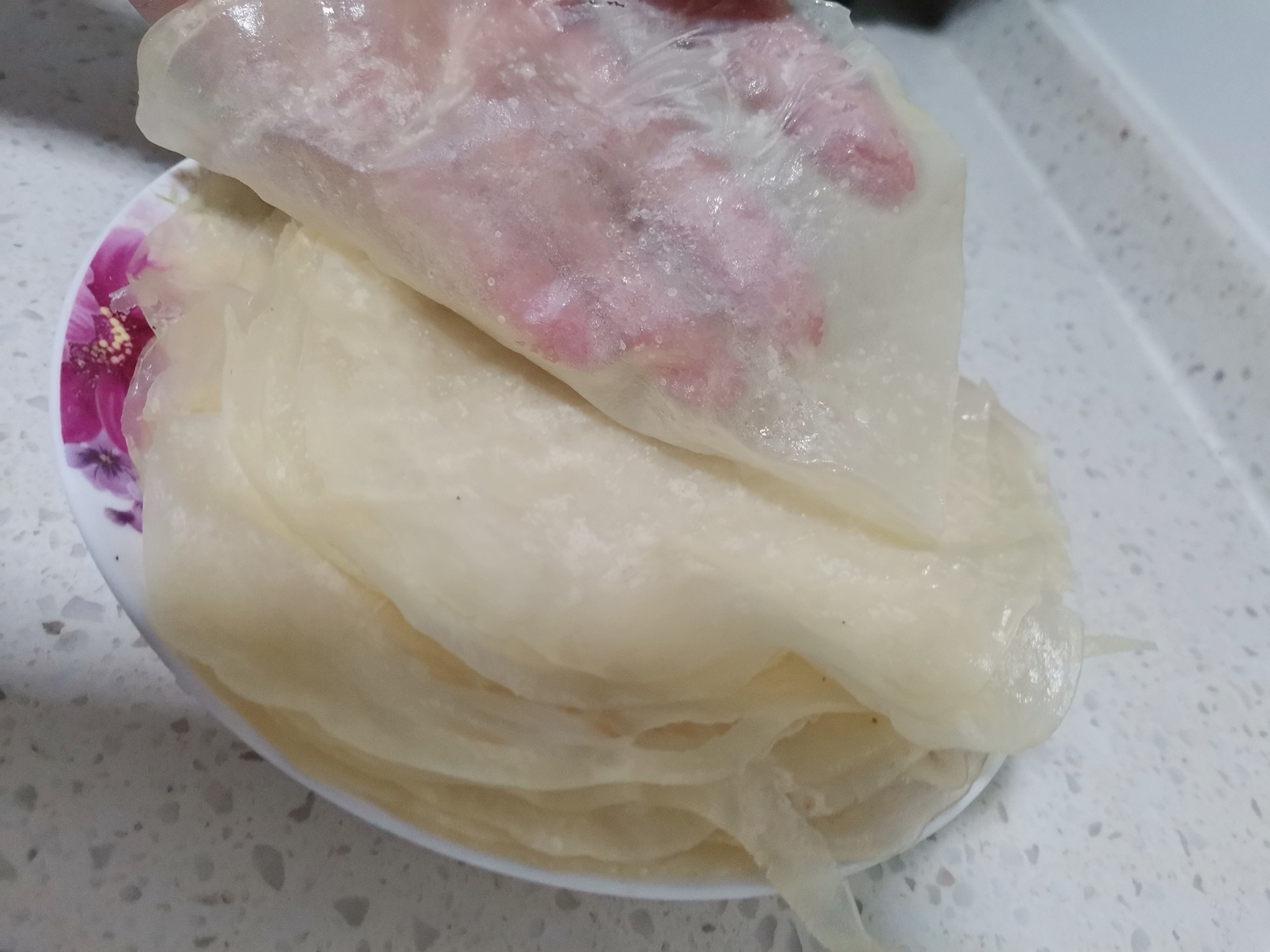 Dumpling Wrappers with Bean Sprouts recipe