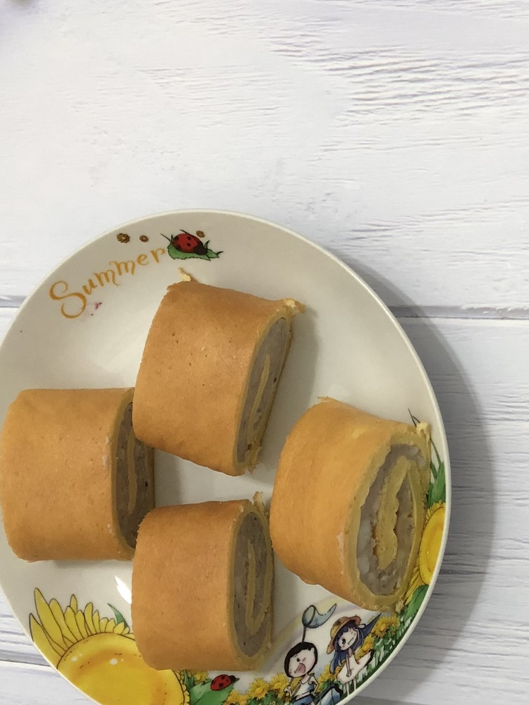 Yam Cake Roll recipe