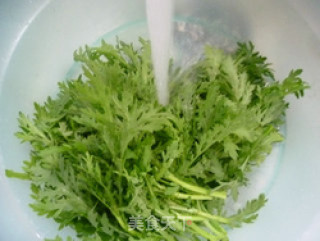 Garlic Chrysanthemum recipe