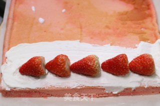 Marshmallow Cake Roll recipe