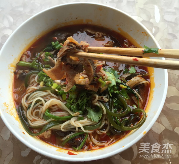 Hot Pot Rice Noodles recipe