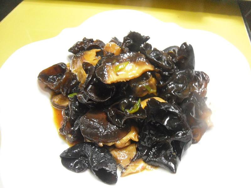 Grilled Fungus with Mushrooms recipe