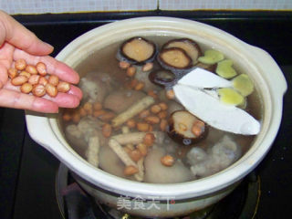 【jangsheng Hoof Flower Soup】 recipe