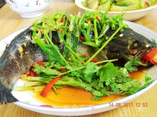 Steamed Raw Fish recipe