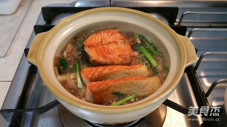Salmon Vermicelli Casserole recipe