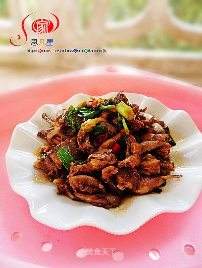 Spicy Stir-fried Quail recipe