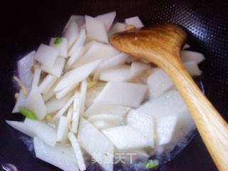 Braised Shrimp with White Radish recipe