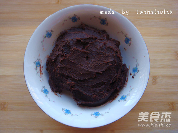 Cute Cartoon Bean Paste Bun recipe