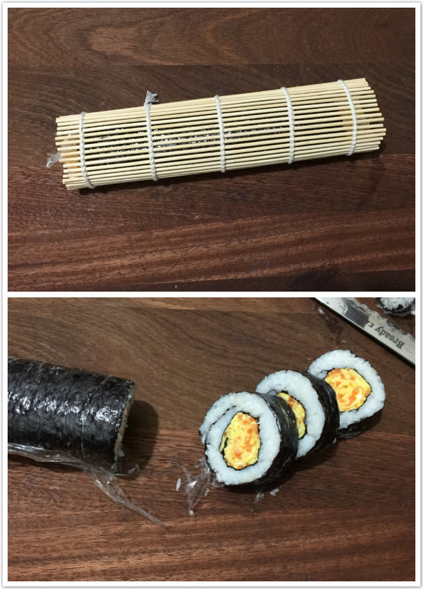 Thick Egg Yaki Sushi Rolls recipe