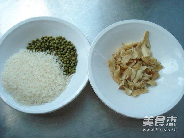 Lily Mung Bean Congee recipe