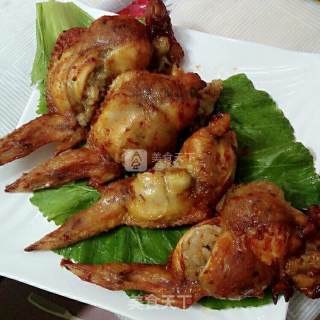 Super Super Delicious Chicken Wings Glutinous Rice recipe