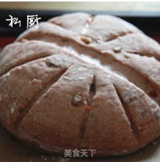 【walnut and Cranberry Soft European Buns】——happy Hand-made Country Bread recipe