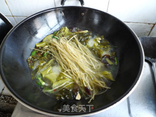 Sauerkraut Vermicelli Pork Slices recipe