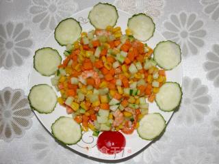 Colorful Diced Shrimp recipe