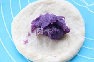 The Outer Skin is Soft and The Filling is Sweet---purple Sweet Potato Small Meal Bag recipe