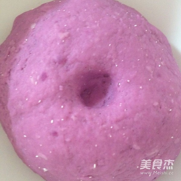 Huakai Purple Sweet Potato Mantou recipe