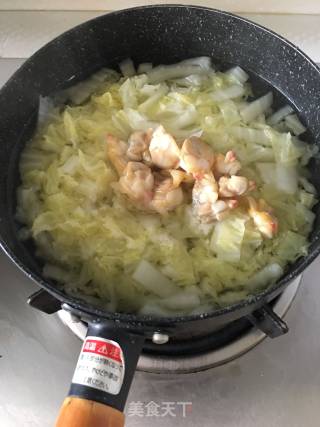 Cabbage Mussel Soup recipe