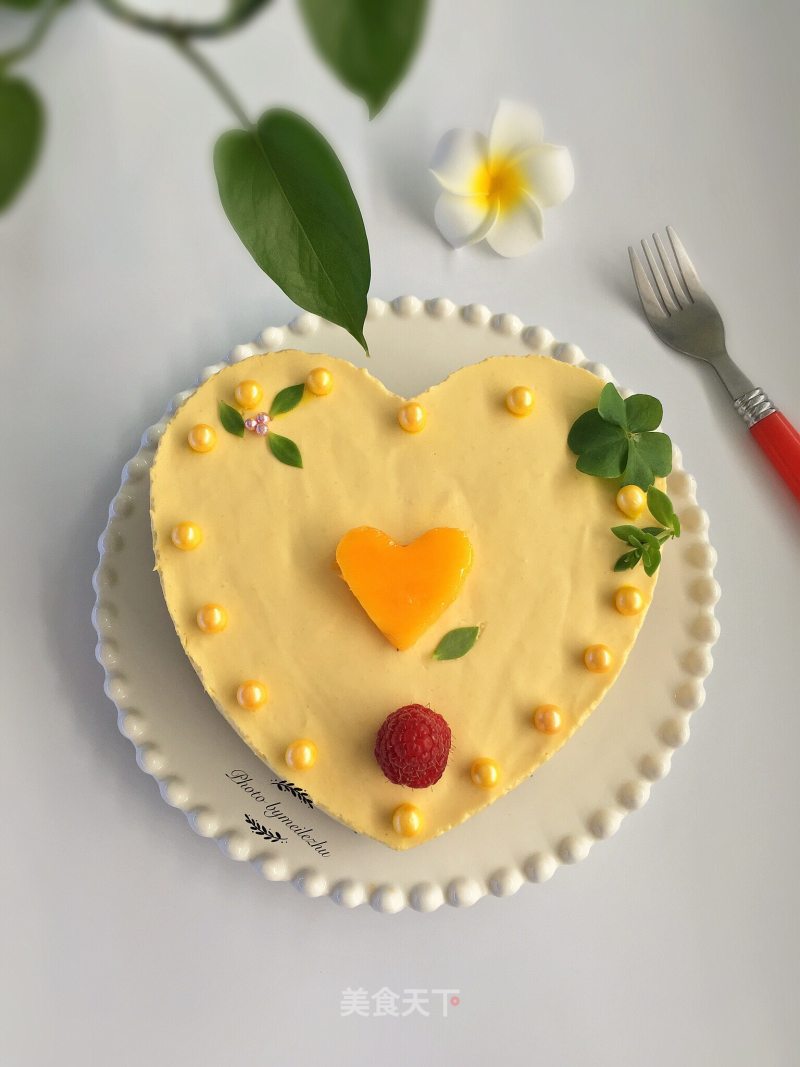 No-bake Mango Mousse Cake recipe